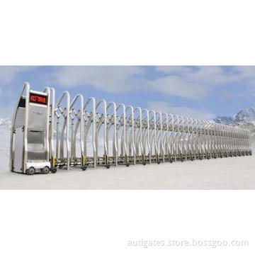 Automated Trackless Electric Retractable Gate , University